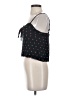 Unbranded Floral Black Sleeveless Top Size XXS (estimated) - photo 5
