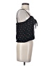 Unbranded Floral Black Sleeveless Top Size XXS (estimated) - photo 4