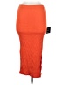 Lulus Color Block Orange Casual Skirt Size M - photo 1