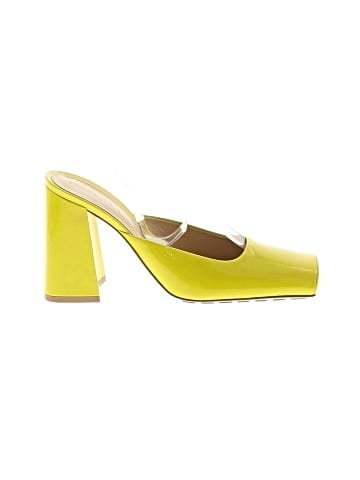 Bottega Veneta Tower Square Toe Mule Pumps (view 1)