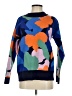 Never Fully Dressed Print Blue Pullover Sweater Size 4 - photo 1