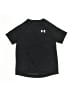 Under Armour Gray Black Active T-Shirt Size S (youth) - photo 1