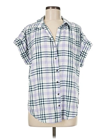 Caslon Short Sleeve Blouse (view 1)