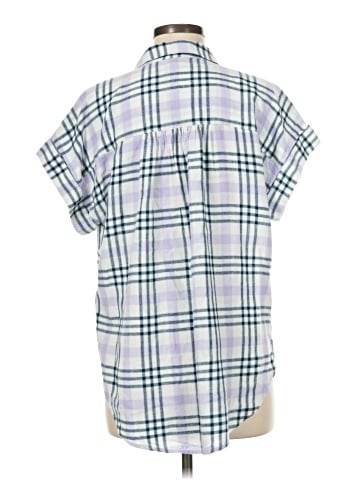 Caslon Short Sleeve Blouse (view 2)