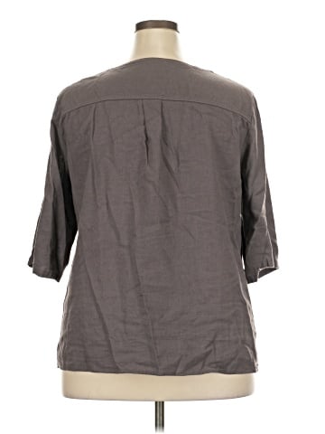Anne Klein 3/4 Sleeve Blouse (view 2)