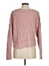 American Eagle Outfitters 100% Polyester Pink Pullover Sweater Size M - photo 2