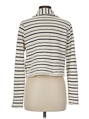 Madewell Striped Button-Front Collared Cardigan (view 2)