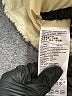 Levi's 100% Polyester Solid Ivory Faux Fur Jacket Size XL - photo 7