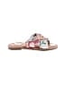 Johnny Was 100% Leather White Sandals Size 7 - photo 1