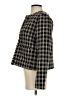Ann Taylor LOFT Outlet 100% Polyester Houndstooth Black Jacket Size 4 - photo 5