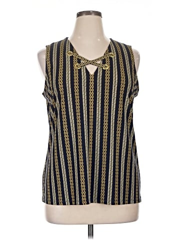 MICHAEL Michael Kors Sleeveless Blouse (view 1)