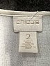Chico's 100% Polyester Metallic Silver Blazer Size Lg (2) - photo 6