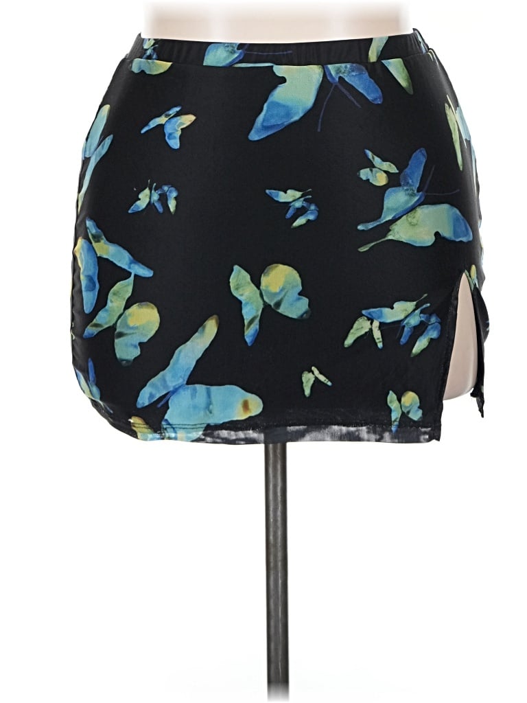 Pre-owned Motel Casual Skirt In Blue