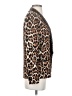 Juicy Couture Animal Print Brown Tan Blazer Size XS - photo 4