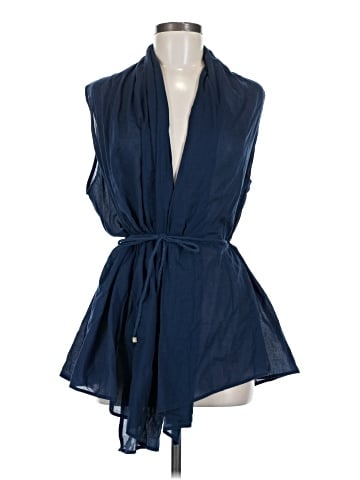 Donna Karan New York Sleeveless Button-Down Shirt (view 1)