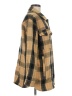 Lucky Brand 100% Cotton Plaid Gold Coat Size M - photo 4