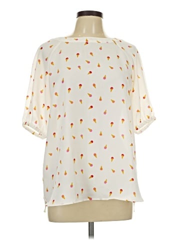 Ann Taylor LOFT Outlet Short Sleeve Blouse (view 1)
