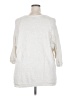 Bobeau 100% Cotton Polka Dots Ivory Pullover Sweater Size 3X - photo 2