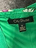 City Studio 100% Polyester Floral Green Casual Dress Size 0 - photo 7