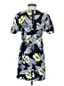 Sans Souci Tropical Gray Casual Dress Size S - photo 2