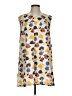 Unbranded Graphic Yellow Casual Dress Size 2 - photo 1