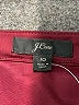 J.Crew 100% Polyester Solid Burgundy Formal Skirt Size 10 - photo 4