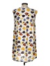 Unbranded Graphic Yellow Casual Dress Size 2 - photo 2