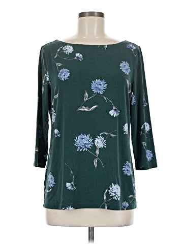 Ann Taylor Factory 3/4 Sleeve T-Shirt (view 1)