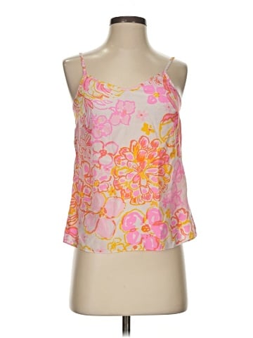 Lilly Pulitzer Sleeveless Silk Top (view 1)