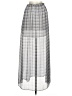 Assorted Brands Plaid Silver Casual Skirt Size XS - photo 2