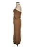 JLUXLABEL Solid Brown Casual Dress Size XS - photo 5