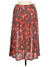 Topshop Print Red Casual Skirt Size 6 - photo 2