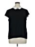 CeCe Black Short Sleeve Top Size XL - photo 1