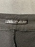 Zara Solid Black Shorts Size S - photo 3