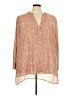 ELOQUII 100% Polyester Tan 3/4 Sleeve Blouse Size 22 Plus - photo 1