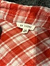 En Creme Plaid Red Long Sleeve Button-Down Shirt Size M - photo 7