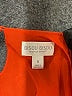 Bisou Bisou Orange Sleeveless Blouse Size S - photo 7