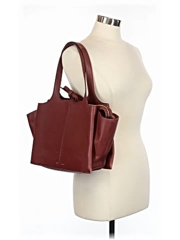 Céline Leather Medium Tri-Fold Bag  (view 2)