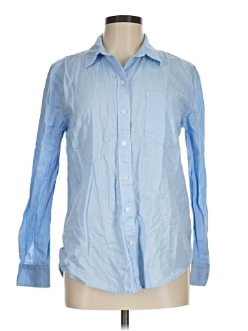 Gap Long Sleeve Button-Down Shirt (view 1)