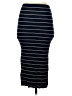 Amour Vert Stripes Blue Casual Skirt Size S - photo 2