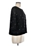 Talbots 100% Polyester Black 3/4 Sleeve Blouse Size M (petite) - photo 4