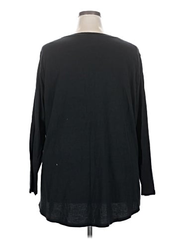 Just My Size Long Sleeve Blouse (view 2)