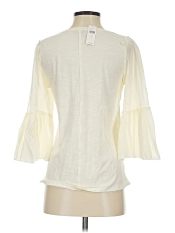 Bordeaux 3/4 Sleeve Top (view 2)