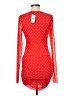 AFRM Polka Dots Red Cocktail Dress Size M - photo 2