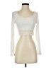 Shein Ivory Long Sleeve Top Size XS - photo 1