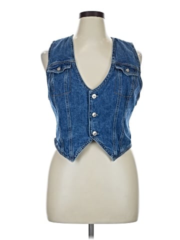 American Eagle Outfitters Sleeveless Button-Down Shirt (view 1)