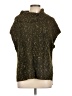 a.n.a. A New Approach Tweed Green Poncho Size L - photo 1