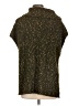 a.n.a. A New Approach Tweed Green Poncho Size L - photo 2