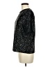 H&M Black Short Sleeve Blouse Size M - photo 5