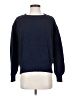 Gap 100% Cotton Solid Blue Pullover Sweater Size XS - photo 1